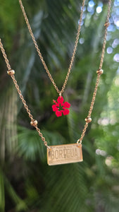 Tablilla Boricua dorada